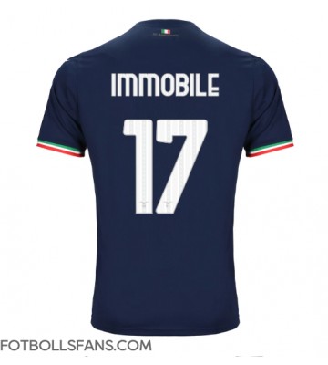 Lazio Ciro Immobile #17 Replika Bortatröja 2023-24 Kortärmad